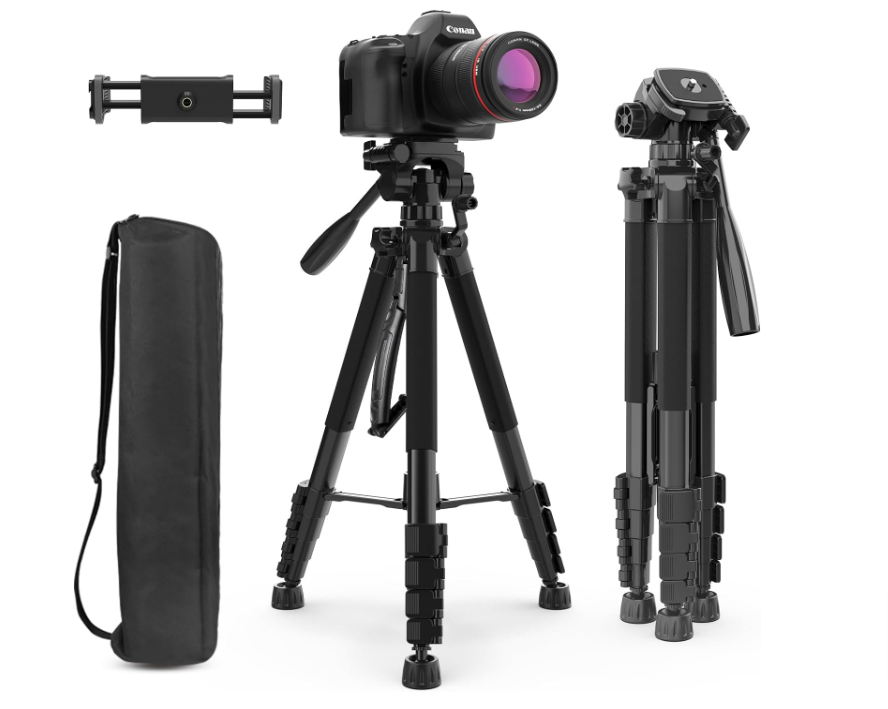 Camera Tripod with Travel Bag