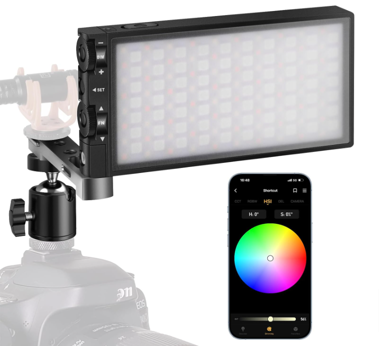 RGB Video Light with APP Control